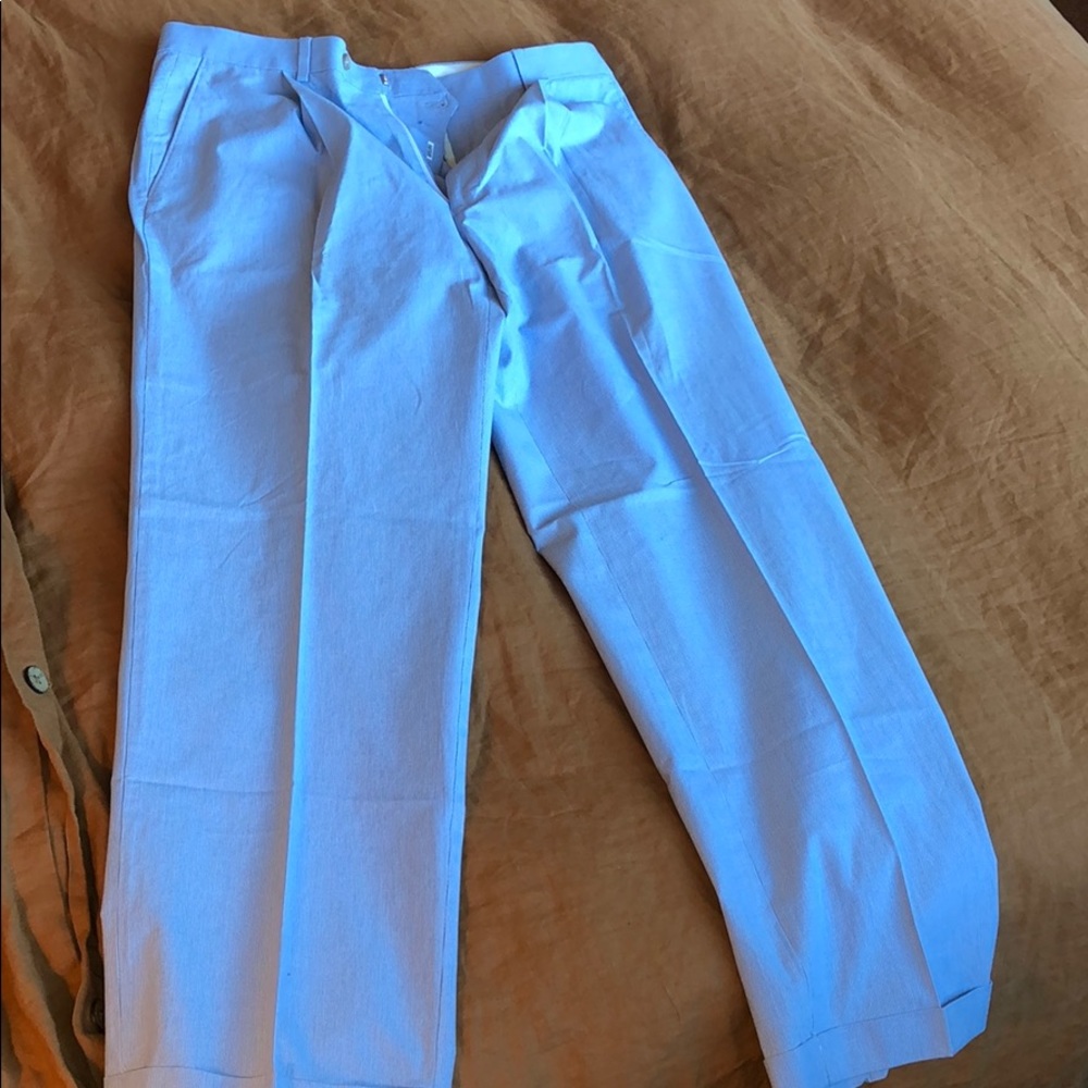 Lauren Ralph Lauren Seeksucker pants